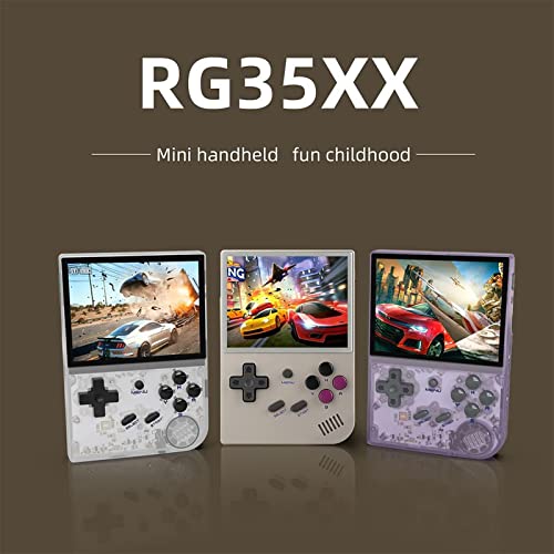RG35XX-Handheld-Game-Console-Portable-Retro-64G64G-Built-in-5000-Games-35-Inch-IPS-Screen-Open-Source-System-Arcade-Game-Console-Toy-Gift-for-Kids-AdultsGrau