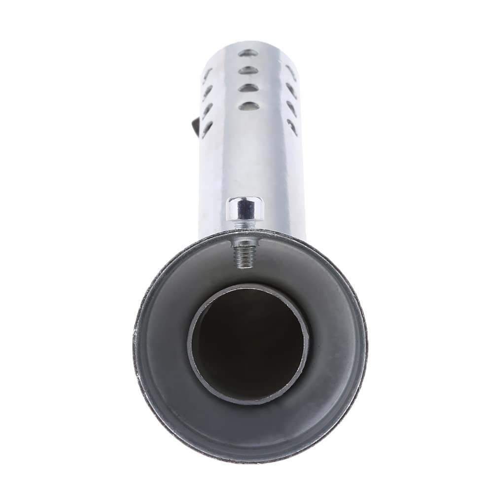 Silencieux d'échappement de moto universel Baceyong, silencieux réglable universel de 48 mm/1,9 pouces