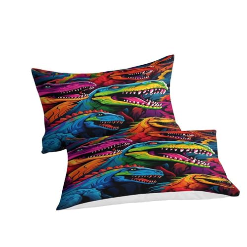 Funda nórdica de dinosaurio suave para niños que buscan una cama cómoda y divertida 6
