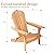 PayLessHere Adirondack Chairs, Weather Resistant Patio Chairs with Pinewood Wooden Textured for Patio Lawn Garden Backyard Deck Pool Beach Fire Pit