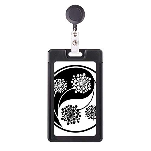 Porte-badge bouddhiste Yin-yang parfait pour la blouse des infirmières