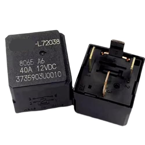 Relais JAC-L72038 12V 40A à 4 broches pour composants électriques auto