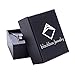 Stainless Steel Cross Necklace for Men – 24 In. Chain, Lobster Clasp, Cross Pendant, Black Gift Box – Quality Gifts, Everyday Collections by Blackbox Jewelry, 1.9x1.2x0.2 In.