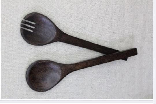 Image of Wooden Serving Spoon Natural Wood Cooking Spoon Durable Kitchen Spoon for Cooking Serving Mixing Food Eco Friendly Heat Resistant Kitchen Tool BY ARYANSH INDUSTRIES