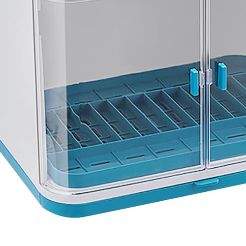 Escurridor de platos de 2 niveles compacto: optimiza el espacio de tu cocina 5