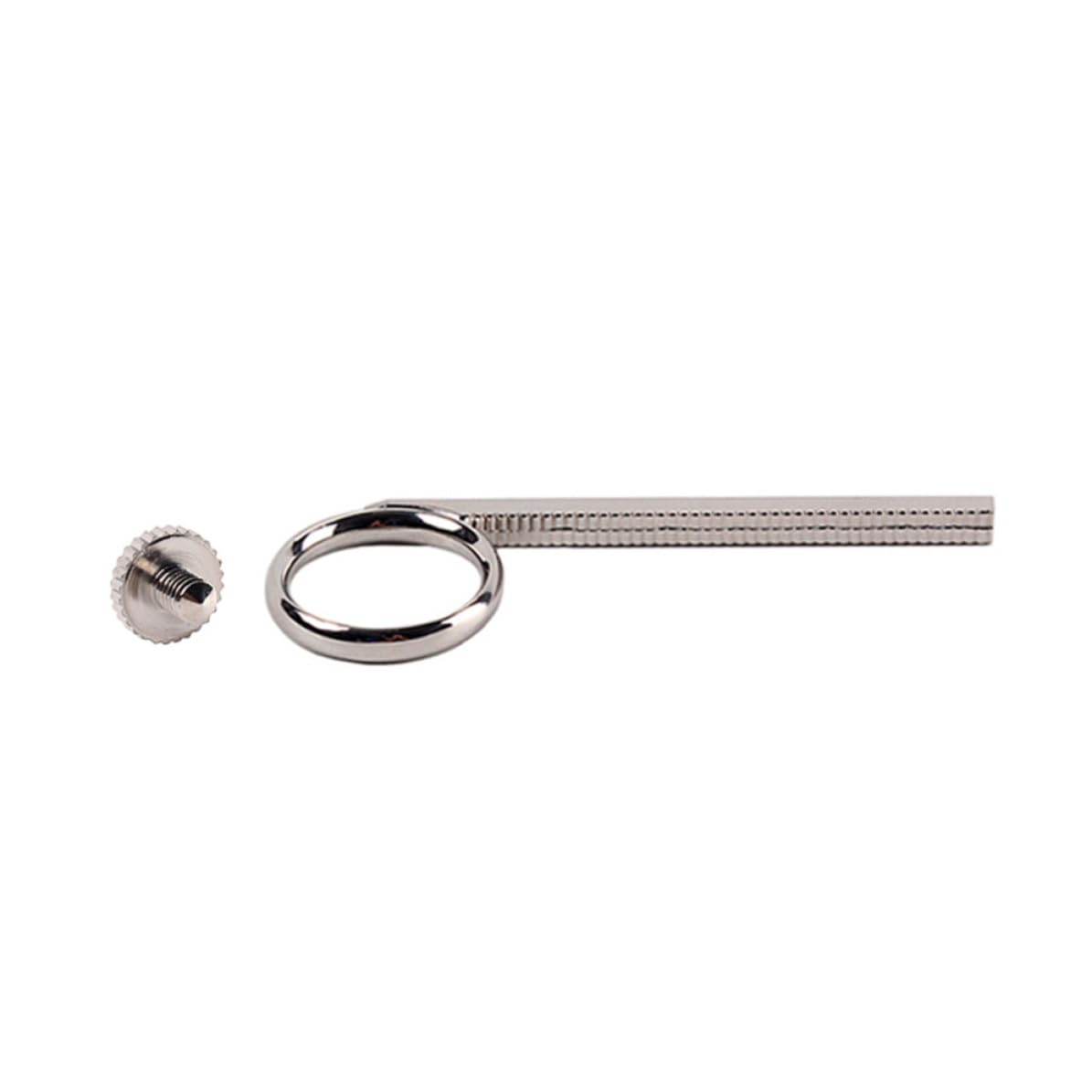 Hemobllo 2pcs Anneau de Traction pour Doigt en Métal Argenté pour Trompette et Cornet, Accessoire de Remplacement Facile à Utiliser pour Amateurs de Trompette