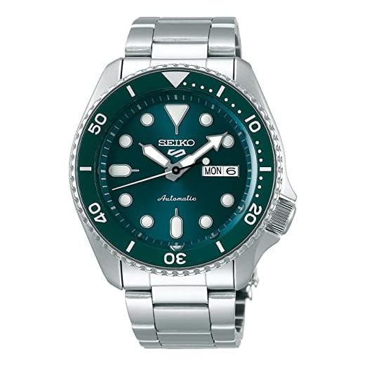 Seiko Reloj 5 Sports Automático Srpd61k1, Analógico Hombres, Plata, Analógico SRPD61K1