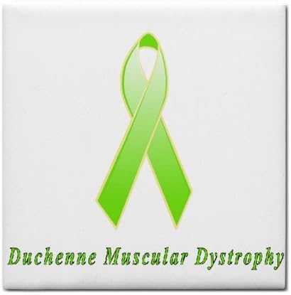 Amazon.com: Duchenne Muscular Dystrophy Awareness Ribbon Tile Trivet ...