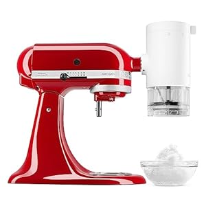 KitchenAid Shave Ice Attachment, KSMSIA, White, 4 Molds KitchenAid Shave Ice Attachment KSMSIA White 4 Molds