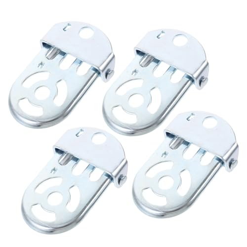 COSMEVIVI 2pairs Foldable Bike Rear Foot Pegs Metal Cycling Footrests for Comfort Suitable for Bicycles Mountain Easy Installation and Space-saving Design
