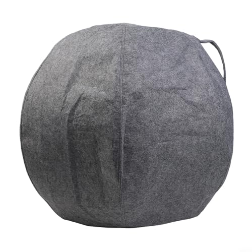 Premium Filz Yoga Ball Abdeckung für 55 cm, 65 cm & 75 cm...