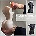 Large Size Female Body Candle Mold Torso Candle Mold Woman Body Mold Scented Candle Mold Silicone Candle Mold Handmade Candle Mold Aromatherapy Mold for Making Unique Home Decoration (D(15cm arm))