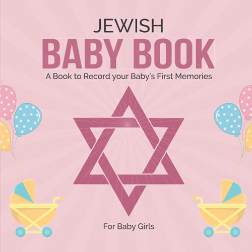 Image of Jewish Baby Book for Girls: To Record your Baby's First Memories