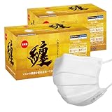 [ROKI] 纏 まとい 不織布 マスク 60枚 (ホワイト 小さめサイズ) 日本製 個包装 息がしやすい ロキ フィルターメーカー創作 ますく