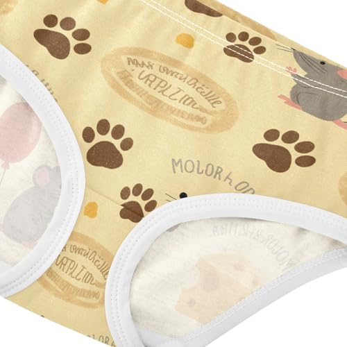 Training Panties Stretchy Triangle Panties Comfort Color for Toddler in Sizes 2T,3T, 4T, 5T, 6Y and 8Y4