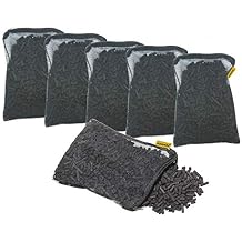 6 lbs Carbon Charcoal Filter Media Pellets in 6 Mesh Bags for Aquarium Fish Tanks