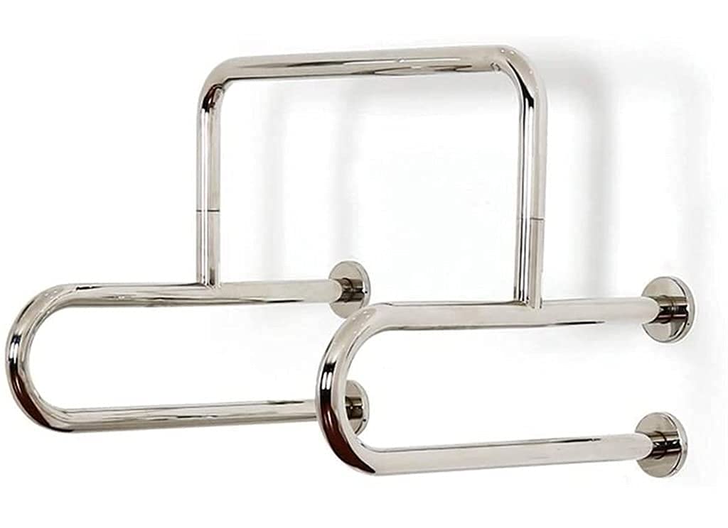 Tyuhduyur Grab Bar Wall-Mounted Towel Rack Stainless Steel Bathroom Accessible Safety Non-Slip Handle Shower Grab Bar For Toilet/604555Cm