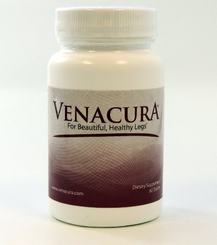 Venacura Beautiful Healthy Legs Naturally 60 Tabs Stop Spider Veins