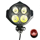 NULKOMMA Ebike Headlight 12V-60V Super Bright LED Light for Electric Bike Scooter...