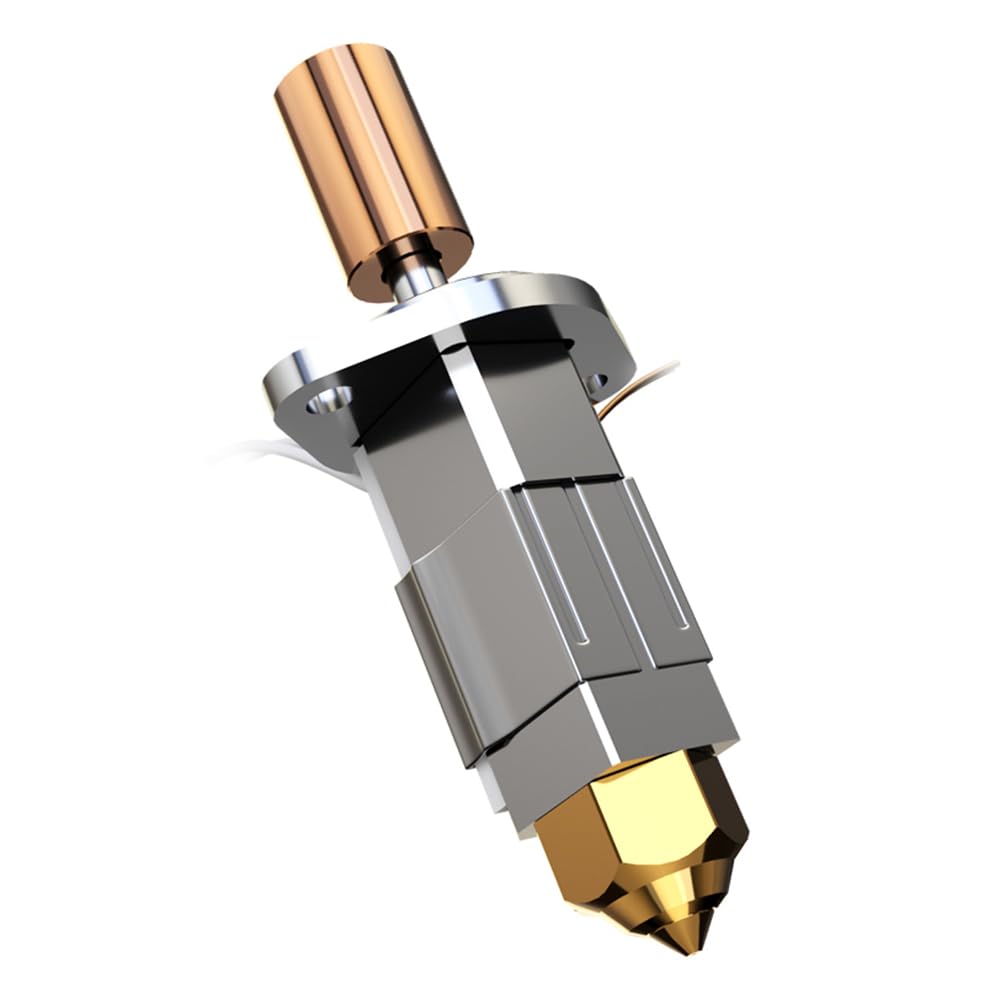 Hotend per stampante 3D con elemento riscaldante, termistore NTC, compatibile con ugelli Swiss MK8 Series/CR6-SE/ZS MK8, K1/K1 MAX/CR-M4 o stampanti con estrusore Sprite, include ugello in ottone e