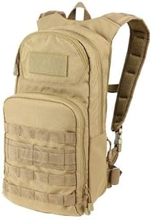 Prolinemax Molle Fuel Hydration Pack Backpack Bag 2.5 Liter Water Bladder Carrier TAN