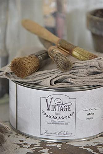 Vintage Paint Primer Effect Paint White 1L Base