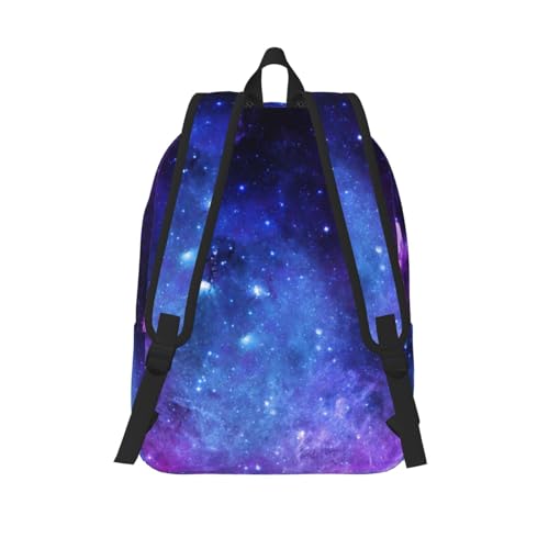 galaxy. print Duffel Bag, Lightweight Duffel Bag, Casual Backpack, 17.7 x 6.3 x 12.2 inches3