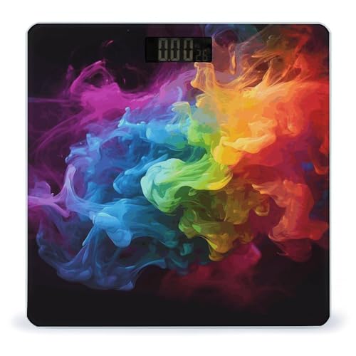 Báscula digital Rainbow Smoke para peso corporal miniatura 1