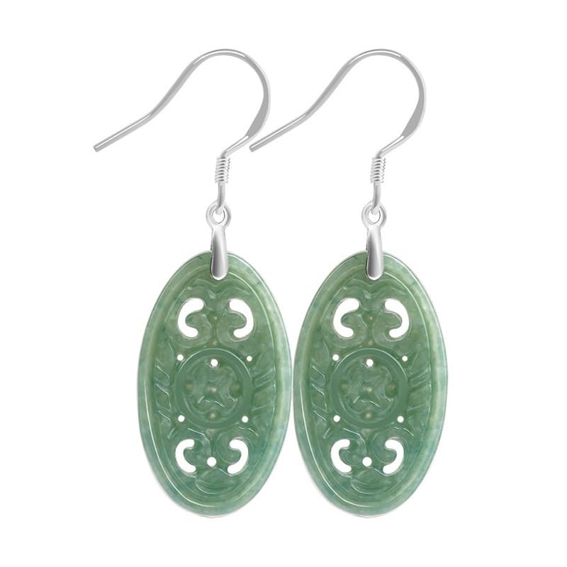 Boucles d'oreilles pierre verte jade pour sublimer vos tenues