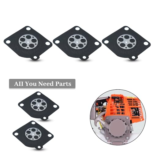 Haishine 5Pc Vergaser-Dosiermembransatz Fit Echo A015010 ZAMA C1U C1Q Vergaseraufbau