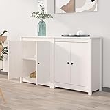 Il ajoutera une touche d'élégance et de fonctionnalité à votre espace de vie. Ce buffet répondra à tous vos besoins de rangement tout en apportant une esthétique moderne à votre intérieur. Qu'il s'agisse d'une salle à manger, d'un salon ou d'un bureau. Vous pouvez également l'utiliser comme meuble de rangement dans la cuisine pour mieux organiser votre espace de travail.