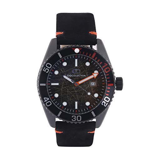 Gio Collection Analogue Black Dial Men’s Watch