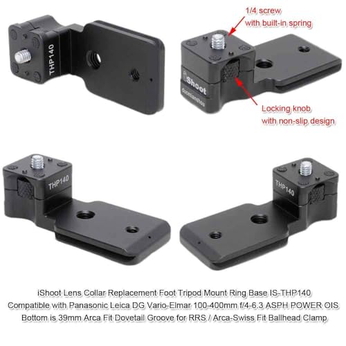 Support inférieur de précision pour Leica DG 100-400mm Arca Fit - 2