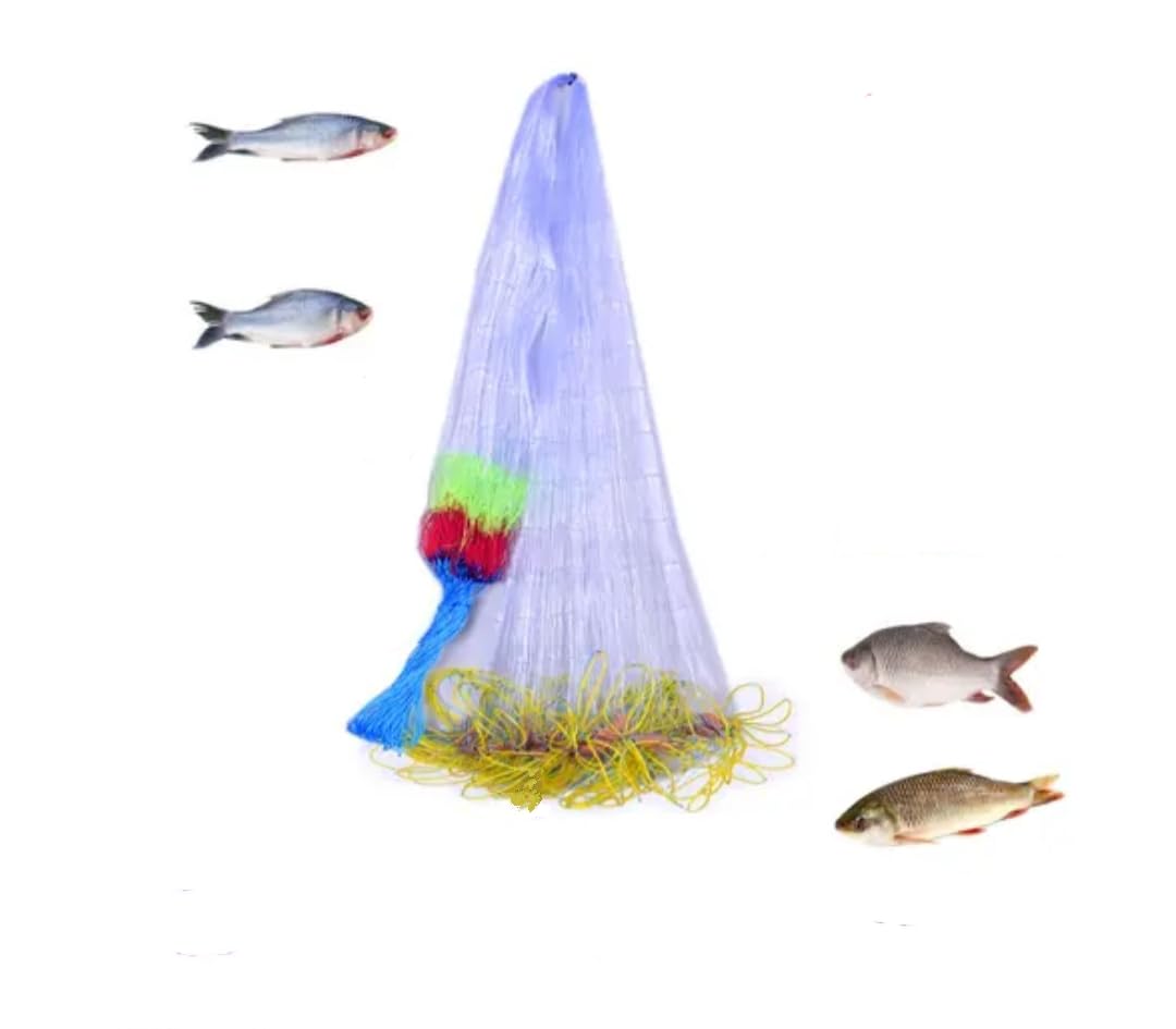 3 Finger Readymade Fishing GILL NET for Big Fish (100 FEET Down Lenth and 6 FEET Height Kathi Sinker GILLNET/JAAL/Current Patti/KANDAL) (B0D4YRV86G) Amazon Price History, Amazon Price Tracker