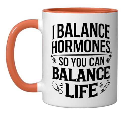 Taza de cerámica para médico endocrinólogo 11 oz miniatura 1