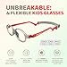 Tempo: Unbreakable Kids Glasses - Flexible Fashion Glasses For Kids - 300514