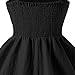 Blczomt Girls Spring Dress Casual Sleeveless Fashion Solid Vacation Sundress Trendy Loose Pleated Beach Camisole Dresses