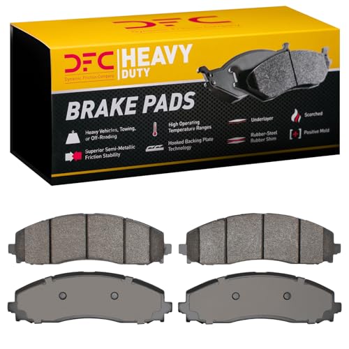 Image of DFC Rear Heavy Duty Brake Pads| Fits 2023-2025 Ford F-250 | F-350| Automotive Replacement Brake Pads