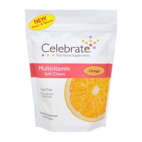 Celebrate Multivitamin Soft Chews Orange 60 Count Celebrate Multivitamin Soft Chews Orange 60 Count