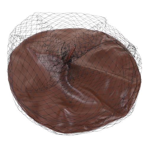 OATIPHO Chapeau Beret Vintage avec Voile pour Femme Élégant pour Événements Spéciaux Et Mariages