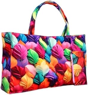 شنط شاطئ للنساء متعددة الالوان مستوحاة من البحر، متعددة الألوان