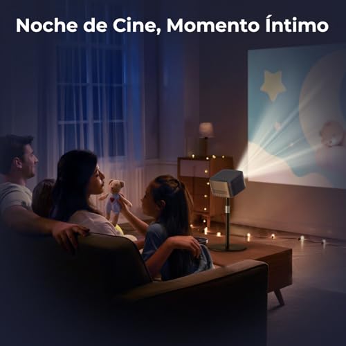 Soporte de proyector de escritorio ajustable para cine en casa y videoconferencias 4