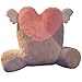 ehbn9 Lindo cojín de Respaldo de Silla de Corona cojín de Reposo de Cama Relleno con Soporte de Cintura para Brazo Almohada Love Angel