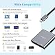 HDMI Splitter 1 in 2 Out, USB C auf HDMI Adapter 2 Monitore Erweitern, Hdmi Switch mit 2 HDmi Port, PD, USB 3.0 für Laptops und Tablets etc (Einzel Ausnutzen 4K@60Hz und Duales Ausnutzen 4K@30Hz)