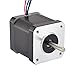 STEPPERONLINE 0.9deg Nema 17 Stepper Motor Bipolar 2A 46Ncm/65oz.in 42x42x48mm 4-Wires DIY CNC