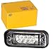 Produktbild HELLA 2KA 010 278-411 Kennzeichenleuchte - Kennzeichenbeleuchtung - Anhänger - LED - 12V - Einbau/Schraubanschluss - CCC/ADR/GGVS - Stecker: Flachsteckhülse - oben/außen