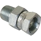 Apache 39004375 1/2' Male Pipe x 1/2' Female Pipe Swivel, Hydraulic Adapter