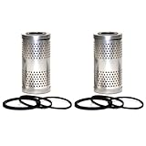 Wix Engine Oil Filter Set Cartridge Lube Metal Canister 2 Pieces For Aston Martin DB4 3.7 L6