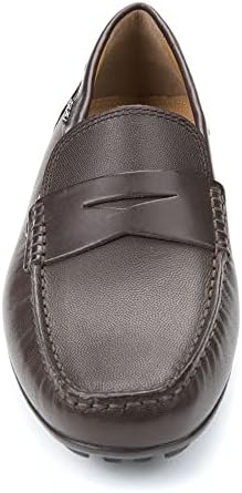 Geox Men's U Moner 2FIT A Moccasin, Chocolate, 39 M EU (6 US) | Image 4