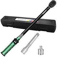 ★ri★ Uharbour Torque Wrench 1/4 Drive, 1/4 Torque Wrench 20-200